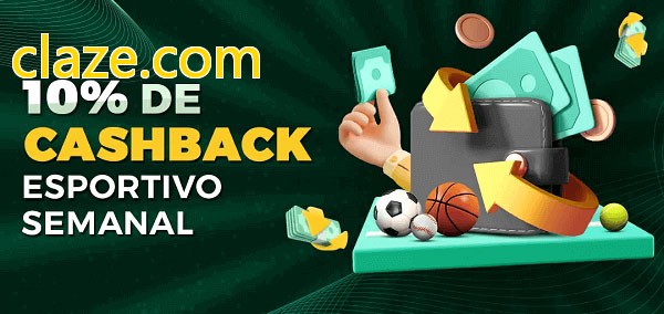 10% de bônus de cashback na claze.com
